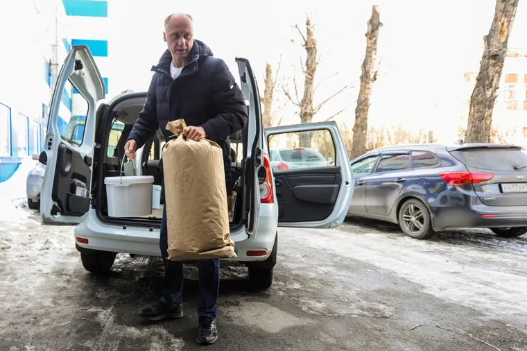 Гуманитарная помощь донбасцам. Челябинск