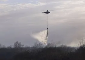 Курган превращается в пустыню, поэтому пожары становятся активней