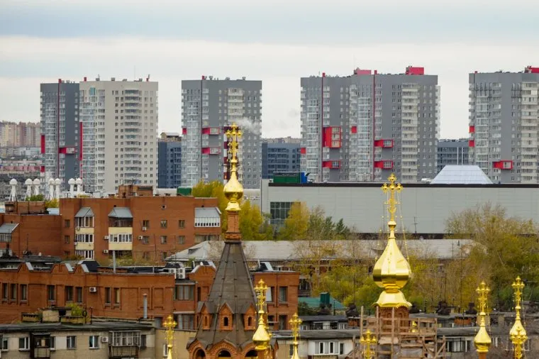 Домики-новостройки. Челябинск