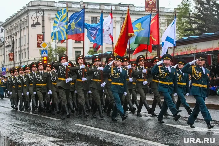 Последний раз парад Победы проходил в Тюмени в 2019 году
