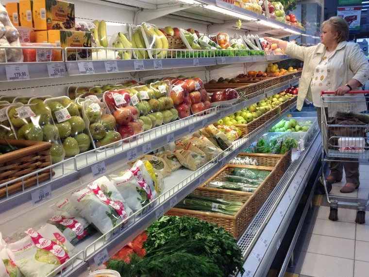 Продукты. Санкции. Алое поле. Проспект. Никитинские ряды. Челябинск.