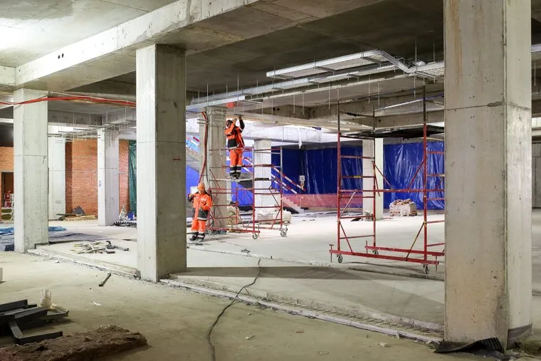 Реконструкция аэропорта Рощино. Тюмень