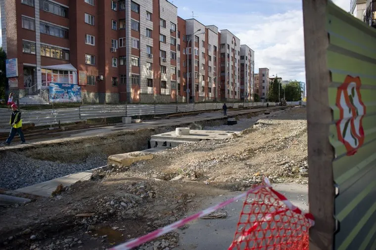 Ремонт дорог в Екатеринбурге, дорожное строительство, улица степана разина