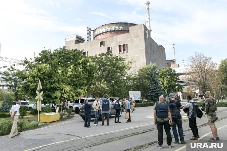 В ходе обстрела Энергодара город остался без электричества