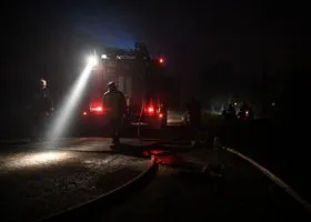 Пожар в Шайдурихе удалось локализовать