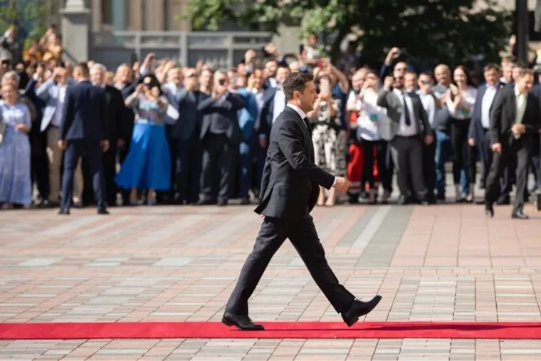 Владимир Зеленский, президент Украины. Сайт президента Украины