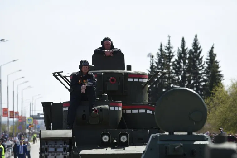 День Победы. Верхняя Пышма