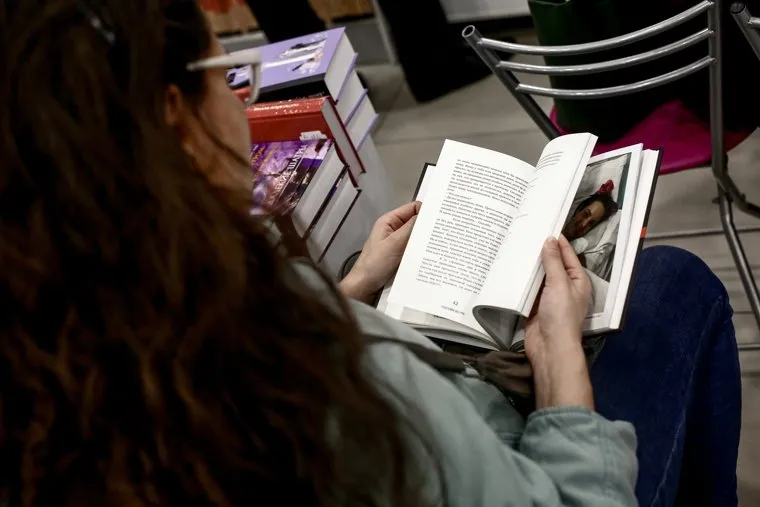 Маргарита Грачева на презентации книги «Счастлива без рук». Москва