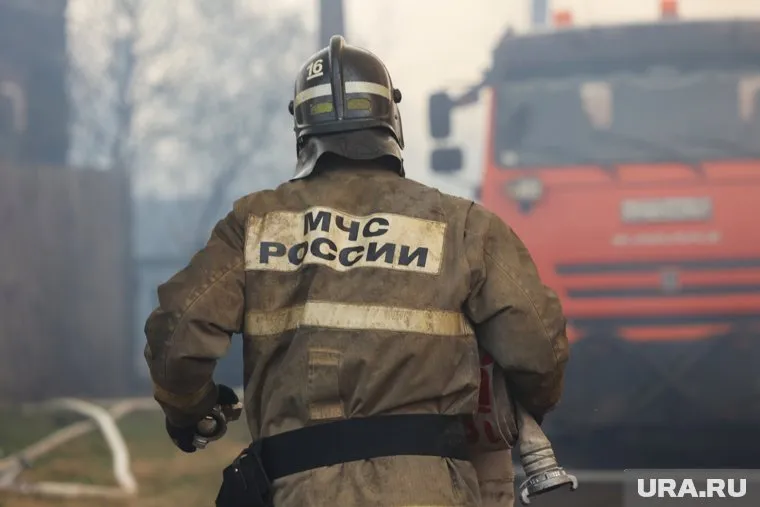 Пожар возник в селе Большая Соснова
