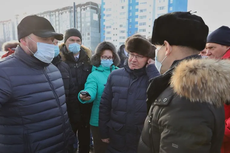 Полпред Якушев Владимир посетил проспект Мальцева. Курган