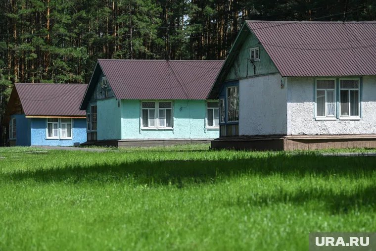 Оздоровительный комплекс состоит из 16 зданий