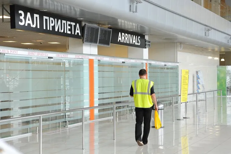 Открытие грузового терминала аэропорт Кольцово. Архив 2012. Екатеринбург., аэропорт кольцово, зал прилета