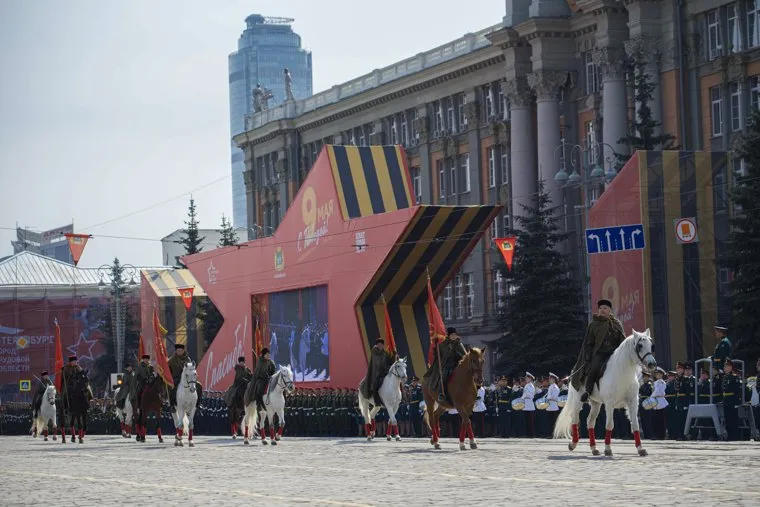 Парад в Екатеринбурге 