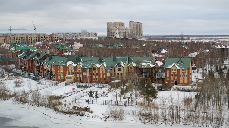 Коттеджный поселок  "Березка". Сургут, частный сектор, элитное жилье, коттеджи, коттеджный поселок, долина нищих