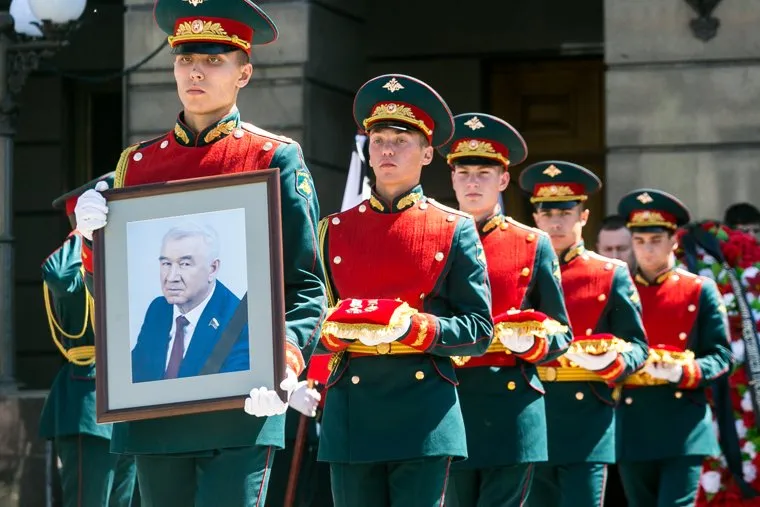 Прощание с Корепановым. Тюмень