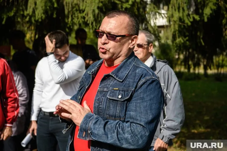 Коммунист Андрей Беляев — один из лидеров протеста