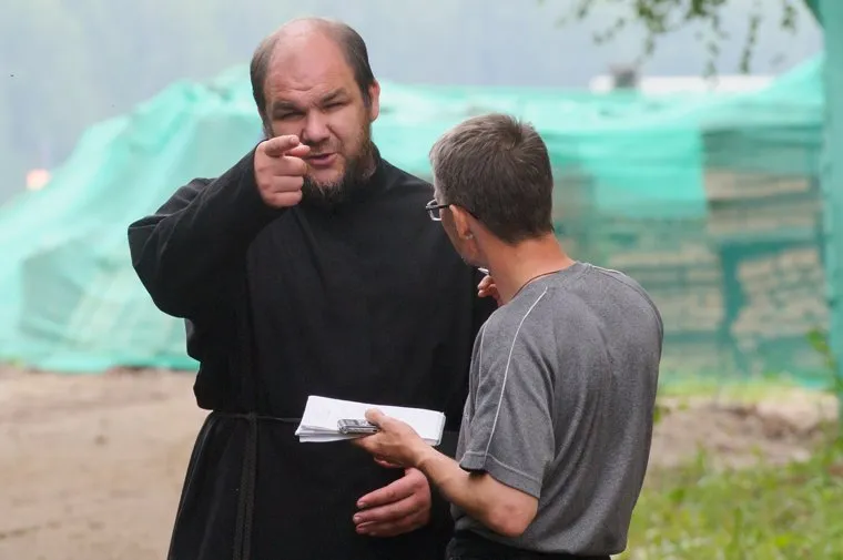 Подготовка к приезду патриарха в Алапаевск, Свердловская область, гусельников андрей, отец серафим