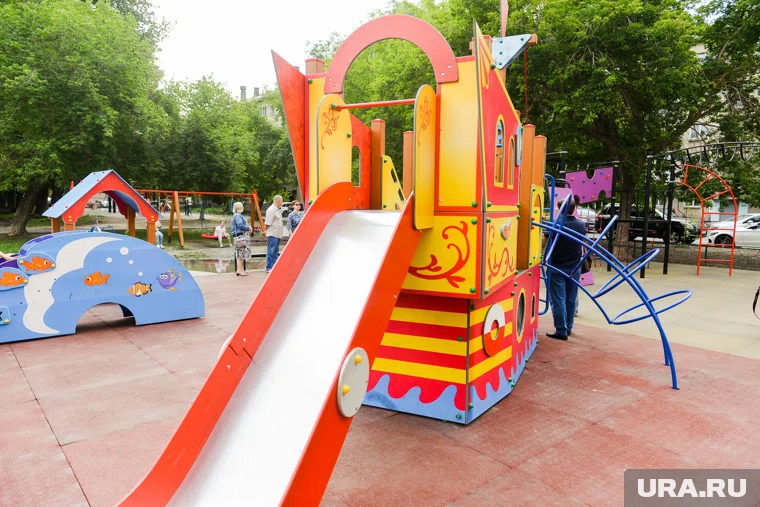 Мальчик получил травму на новой игровой площадке (архивное фото)