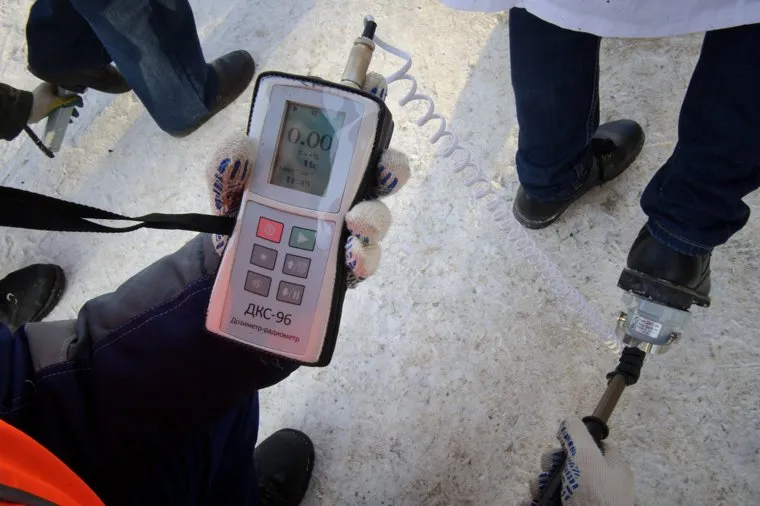 Полигон захоронения РАО. Новоуральск, радиация, радиационный контроль, дозиметр-радиометр