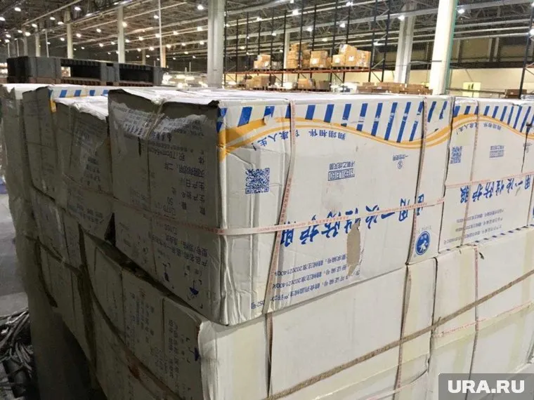 В Екатеринбург прибыло 18 тонн груза