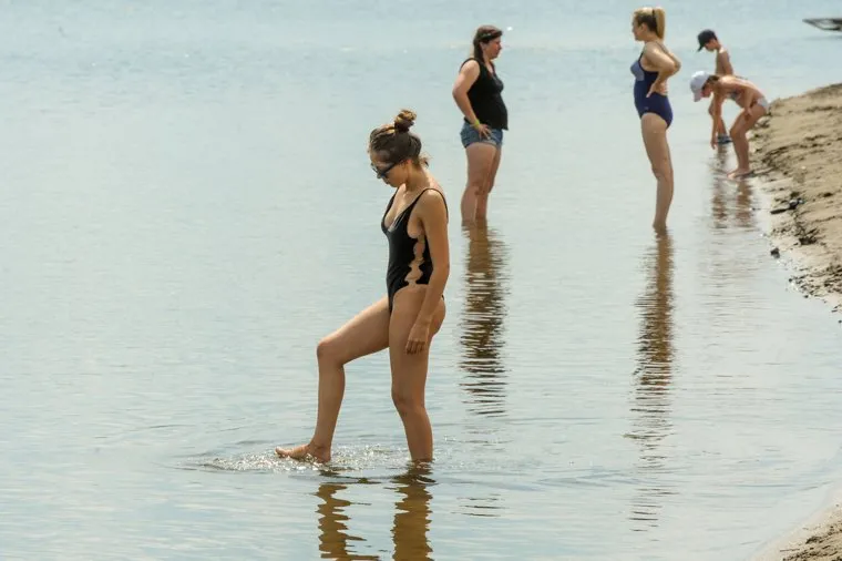 Частный пляж «Западный». Челябинск