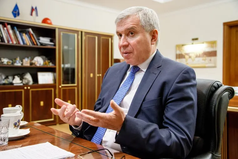 Встреча с Александром Мажаровым в здании правительства ЯНАО. Салехард, мажаров александр