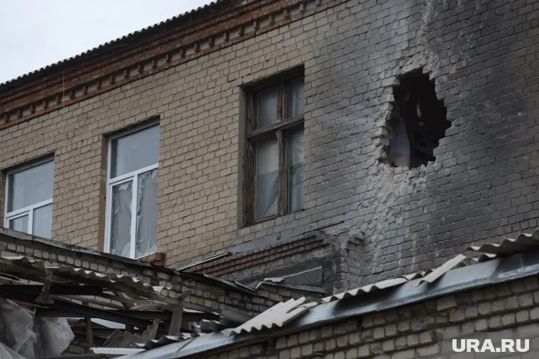 В результате обстрела села Нехотеевка повреждены восемь строений