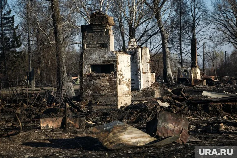 В Салаирке сгорело четыре частных дома