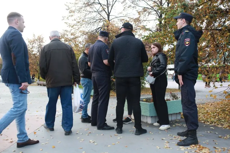 Митинг против мобилизации. Тюмень