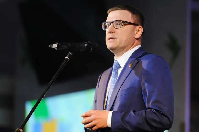 Алексей Текслер на торжественном приеме в честь Дня строителя. Челябинск