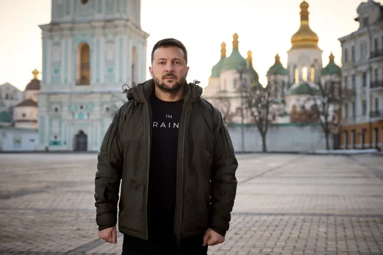 Владимир Зеленский. stock