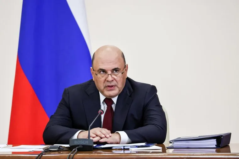 Михаил Мишустин во время посещения Якустка. Якутск