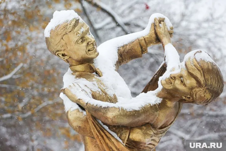 В начале января Тюмень накрыли обильные снегопады