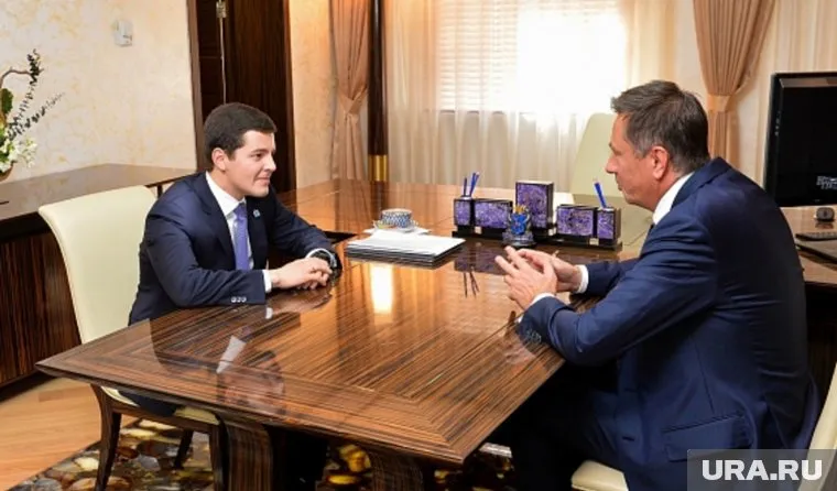 Дмитрий Артюхов встретился с предправления ПАО «СИБУР Холдинг» Дмитрием Коновым