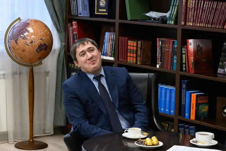 Губернатор Пермского края Дмитрий Махонин. Екатеринбург