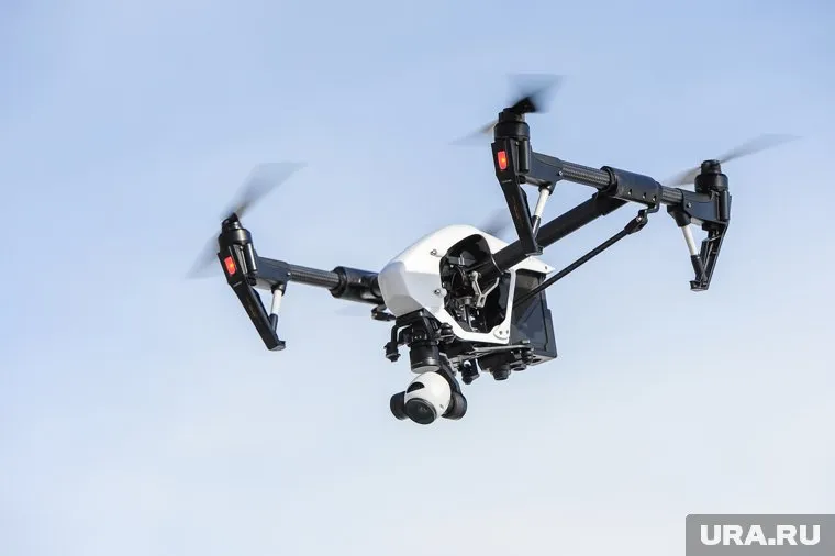 Стоимость разбившегося дрона составила 1,2 млн рублей (архивное фото)