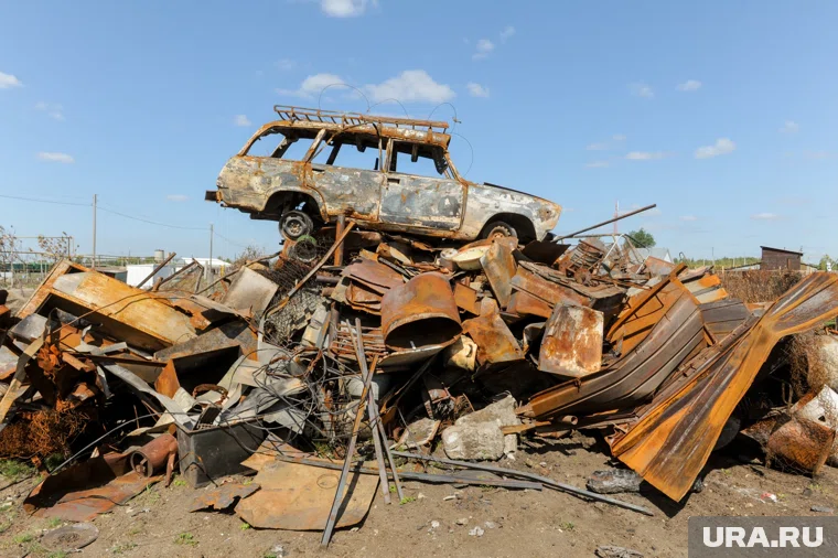 Жительница Шумихи получила штраф за продажу авто на металлолом (архивное фото)