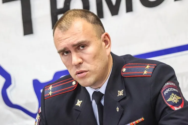 Новый начальник полиции города Петр Вагин. Тюмень