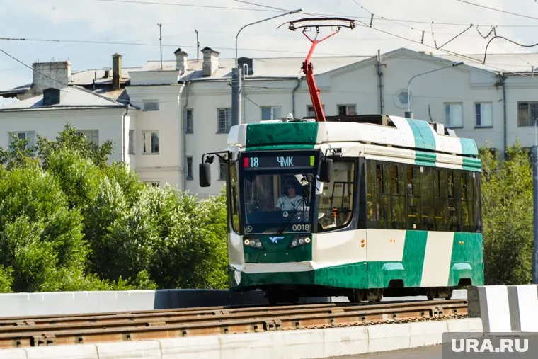 Трамвай будет курсировать по маршруту 20 ЧМК — Областная больница с 31 июля