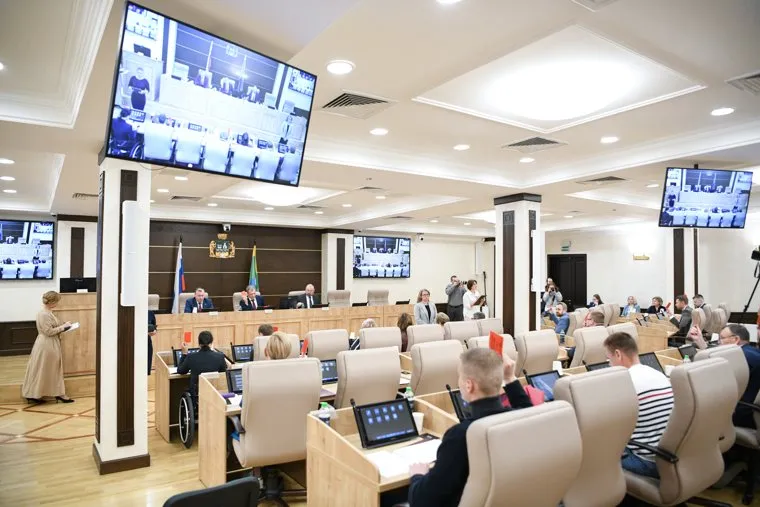 Заседание Екатеринбургской городской думы. Екатеринбург