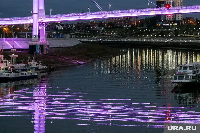 Набережная реки Туры считается одной из главных достопримечательностей Тюмени