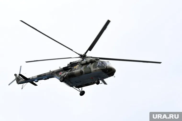 Вертолет приземлился в Воронежской области (архивное фото)