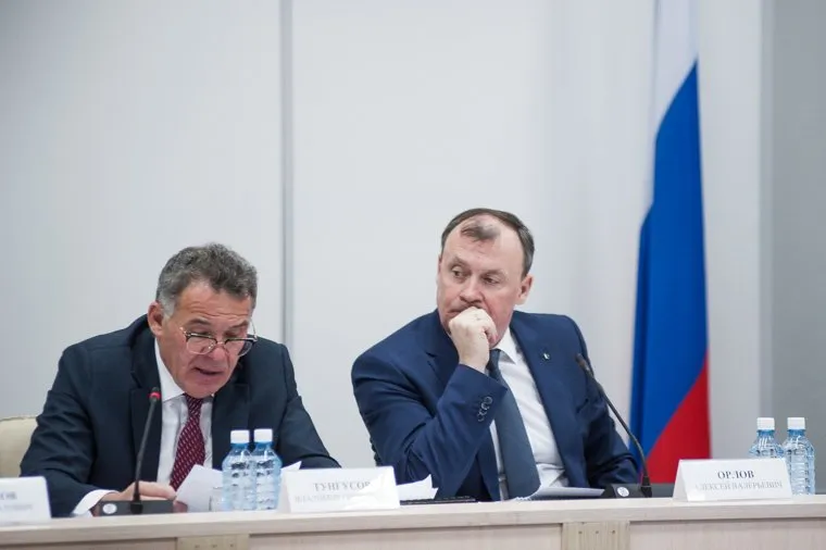 Совещание глав муниципалитетов Свердловской области на площадке МВЦ «Екатеринбург-ЭКСПО». Екатеринбург, тунгусов владимир, орлов алексей