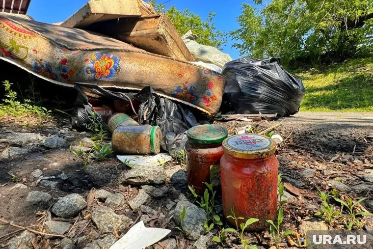 Курганским дачникам приходится избавляться от мусора за свой счет