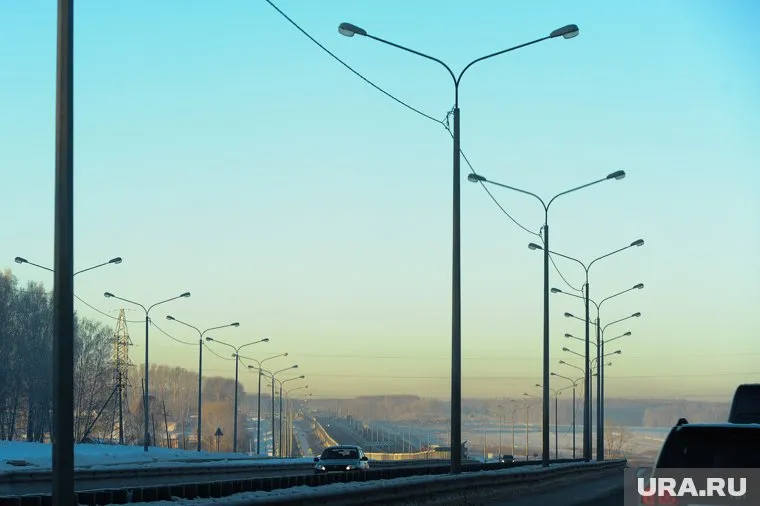 Светильники установлены на трех участках трассы (архивное фото)