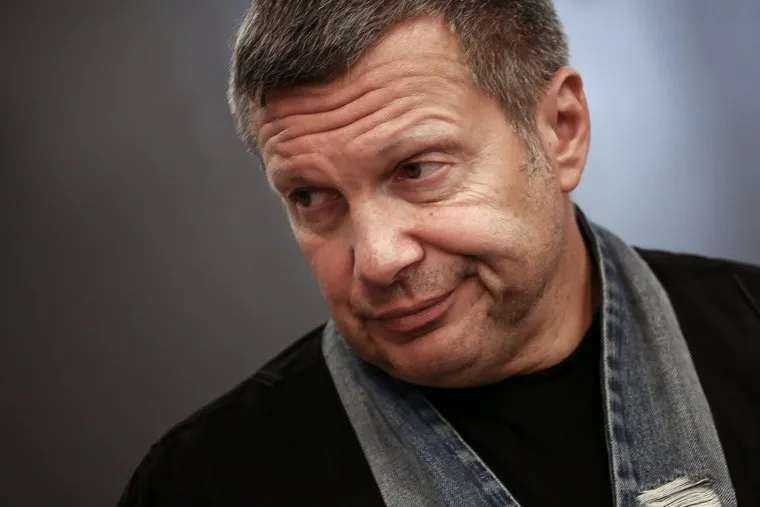 Журналист и телеведущий Владимир Соловьев на открытии Мастерских Новых медиа. Москва