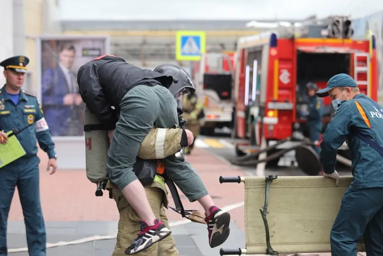 Учения МЧС. Курган