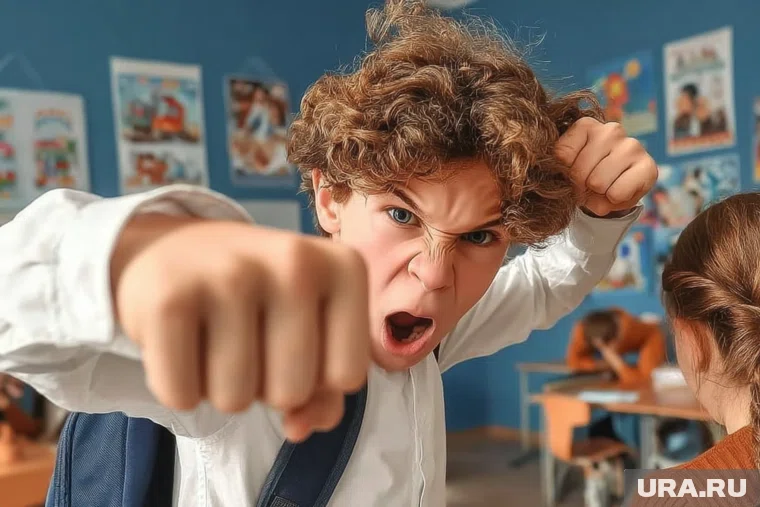 Школьник ударил товарища в живот