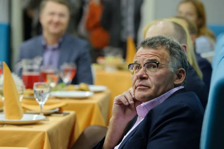 Празднование дня рождения Дома журналистов. Екатеринбург, тунгусов владимир, застолье, банкет