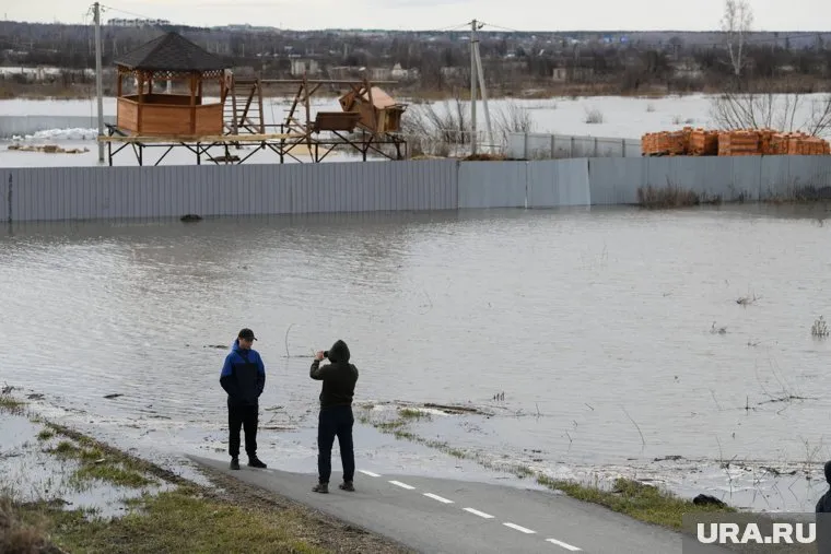 Вода в Тоболе стала заметно меньше повышаться